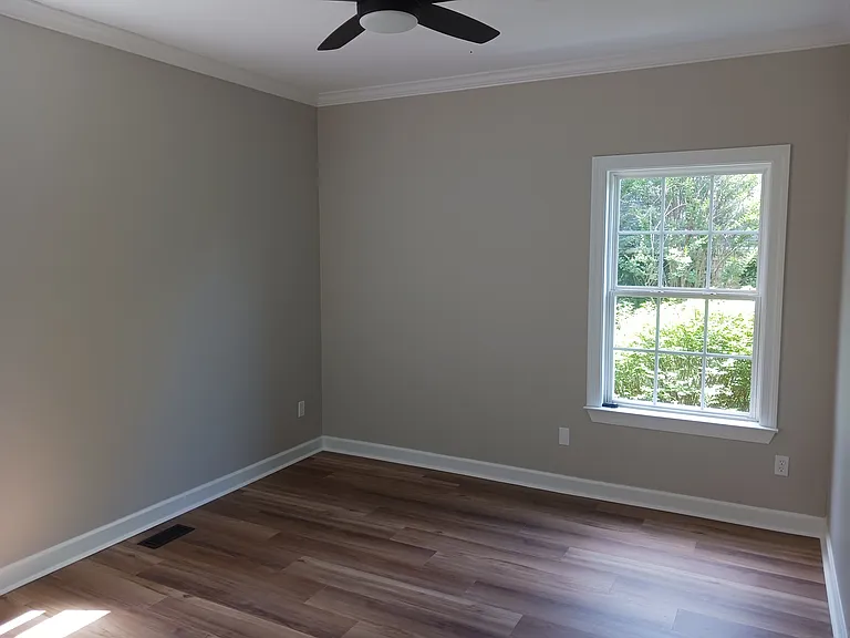 Bedroom #3 on main level with large walk-in closet