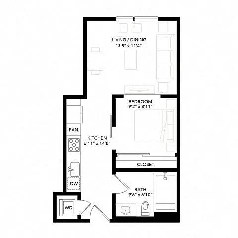 Floor plan AU1