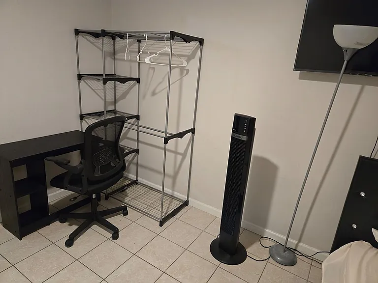 Study area in bedroom 1