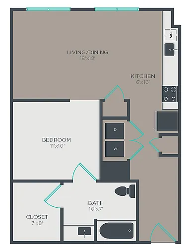 Floor plan S1-HC