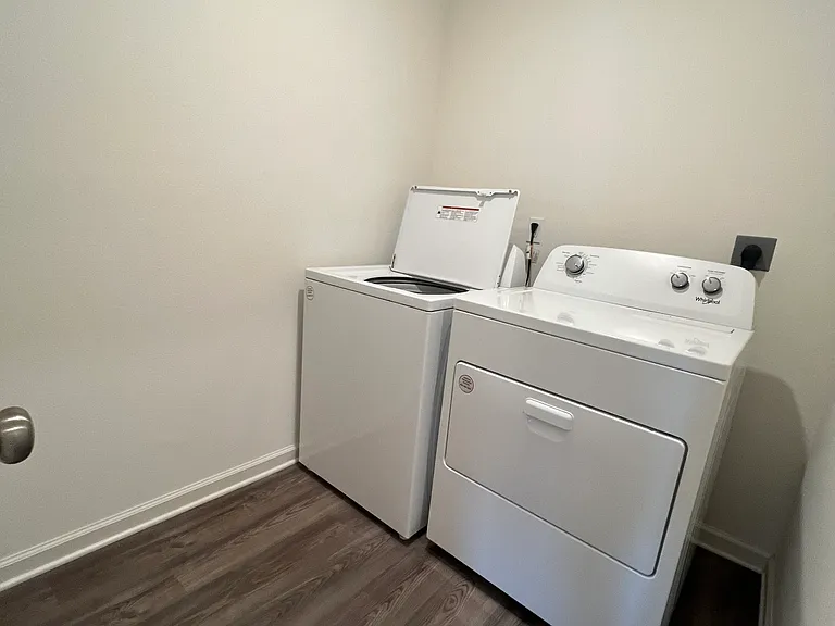 Washer and dryer