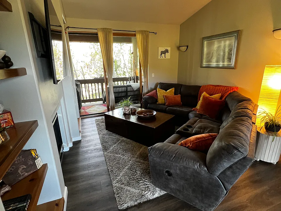 Living Room, looking out towards the deck