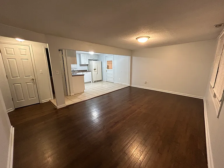 View from the front door. Open concept.