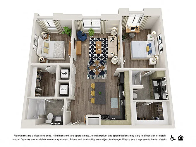 Floor plan B3