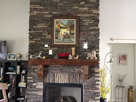 Gas remote controlled firepl