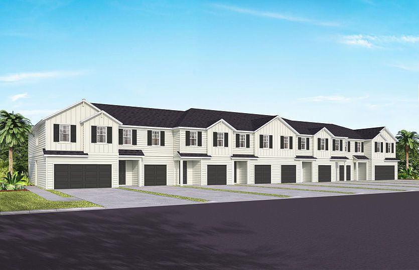 Elevation FH102 New Construction Townhomes