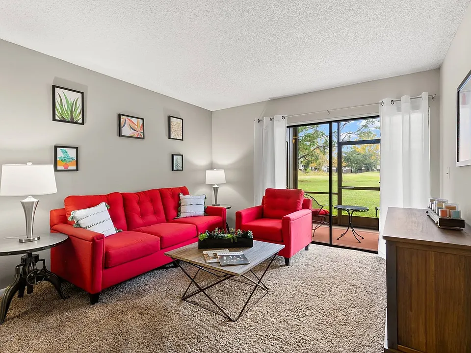 Large Living Room with Patio Access