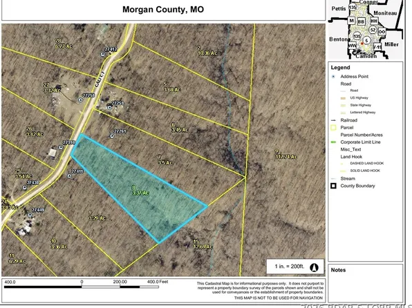 LOT 3.37 Cali Ct #A, Gravois Mills, MO 65037