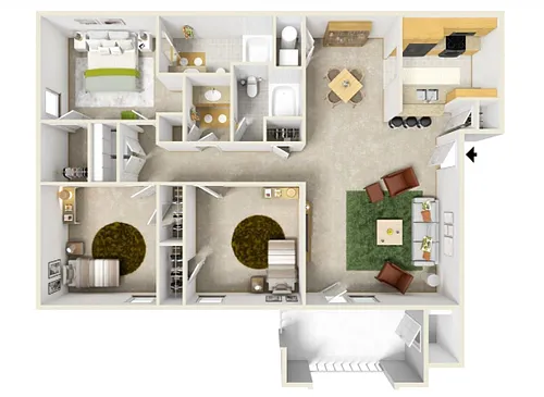 Floor plan C1