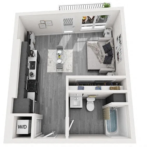 Floor plan E1A