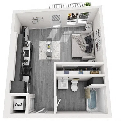 Floor plan E1A