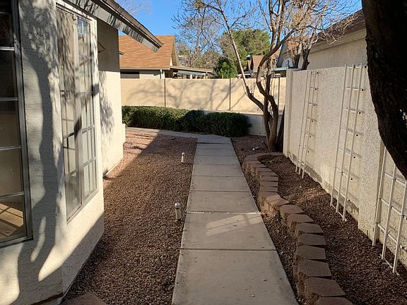 Walkway to front door