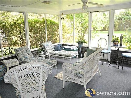 Inviting Screened Porch
