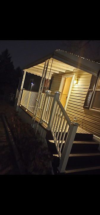 Outside covered deck 