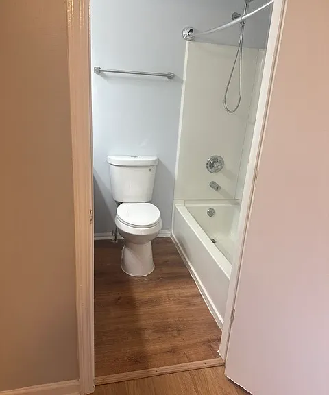 Front bedroom second floor bathroom view