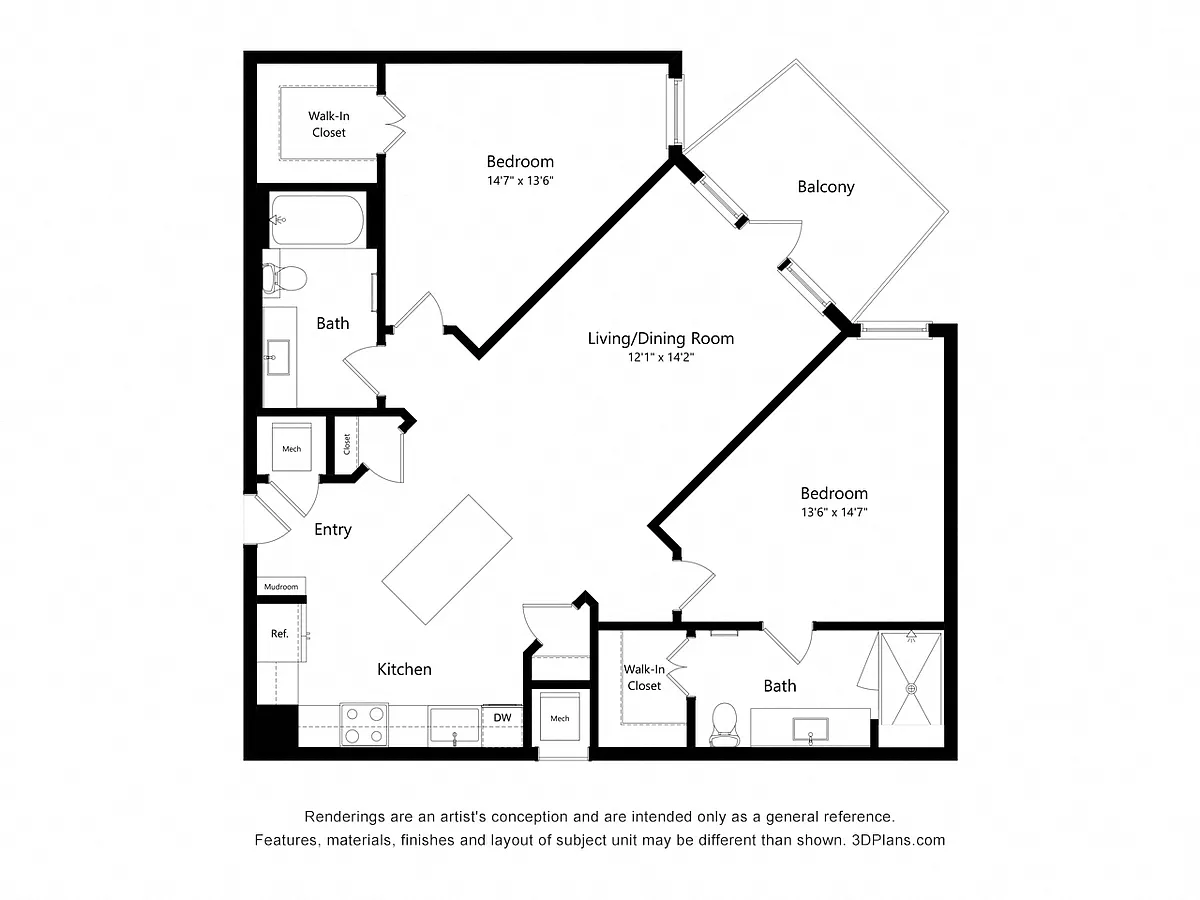 Floor plan TY.B3