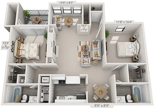 Floor plan B1 Gold