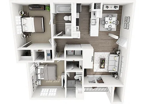 Floor plan B2R