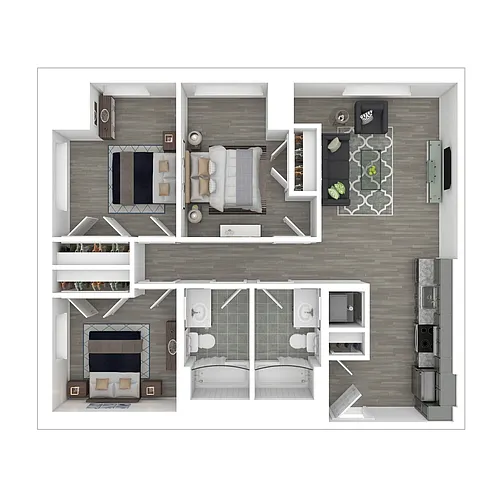 Floor plan The Hub (C1)