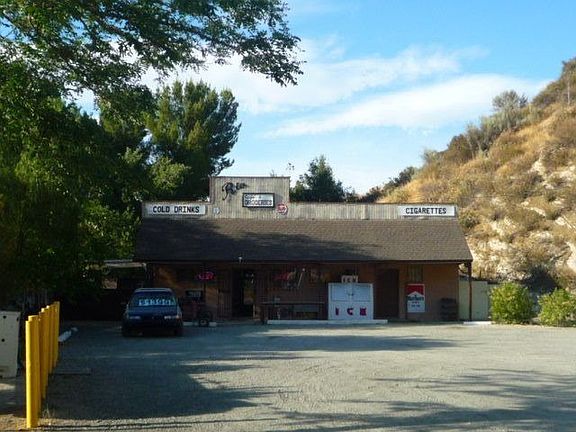 Photo taken from south end of parking lot