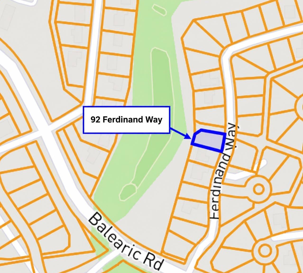 92 Ferdinand Way — Coronado Golf Course