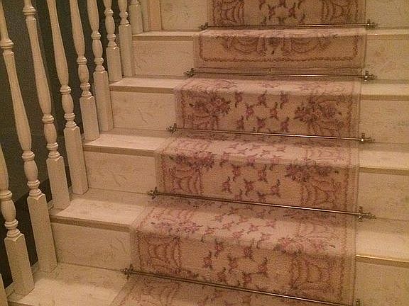 Lovely 4’ 2” wide stairs