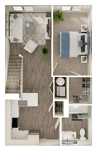 Floor plan A25