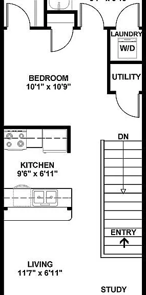 S1 Floorplan with Dimensions S1 Floorplan with Dimensions