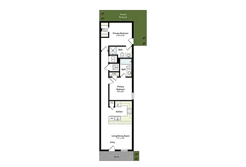 Floor plan Ridglea Right
