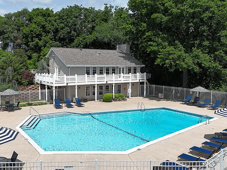Sparkling Outdoor Swimming Pool