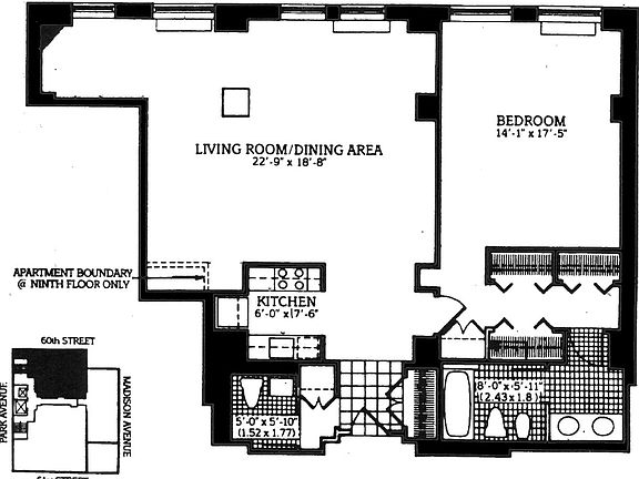 2nd image of 40 E 61st St APT 9A