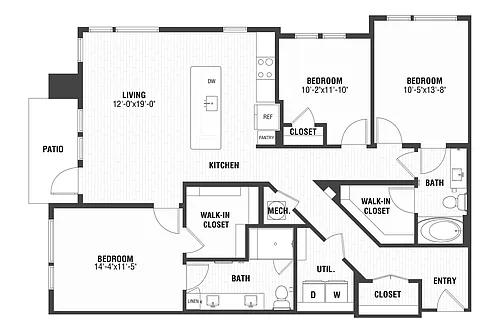 Floor plan C2B