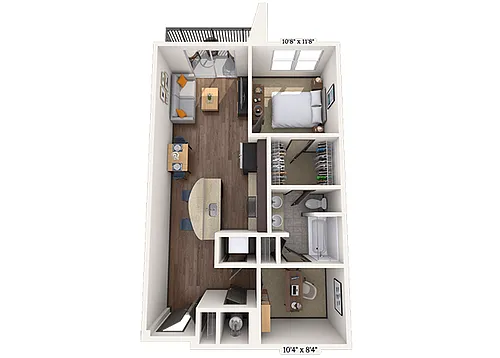 Floor plan Red 3