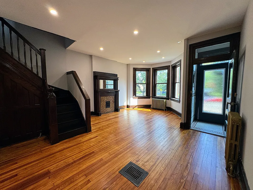 Main entry and living room