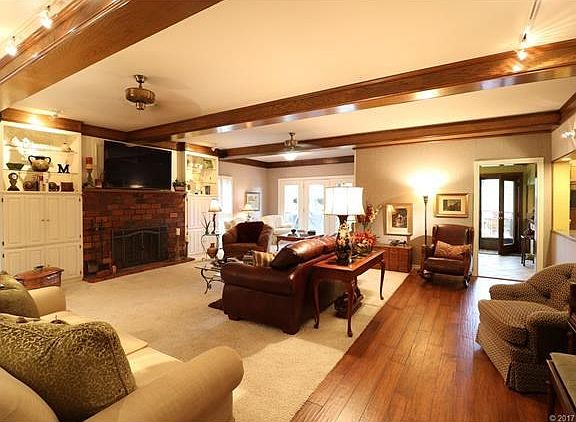 Living Room from Hall to Laundry Room and Garage