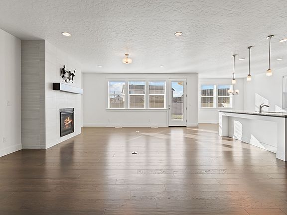 Large open living room