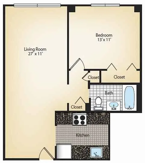 Floor plan Thompson