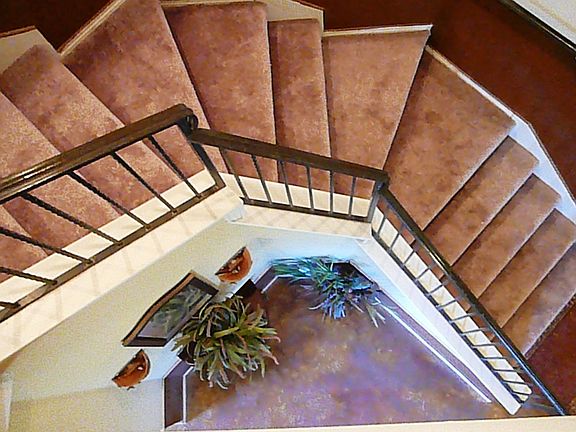 New carpet/3 tiered staircase