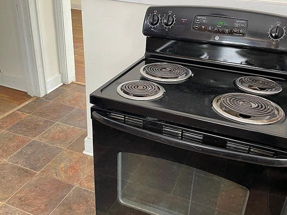 Electric stove included