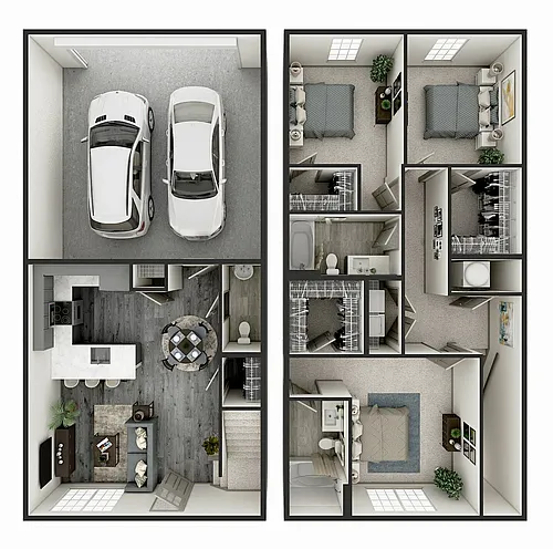 Floor plan Sovereignty Deluxe