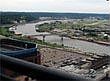 From this condo, views of the Mississippi & Holman Airfield.