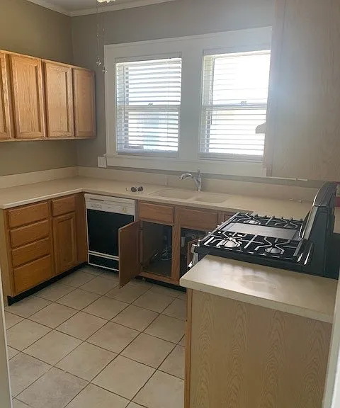 kitchen from the back door