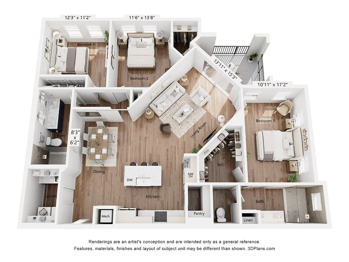 Floor plan C1