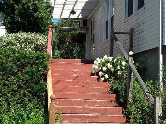 Stairs to Side Deck