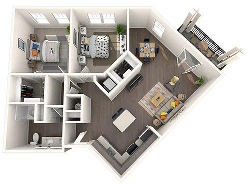 Floor plan The Rocket