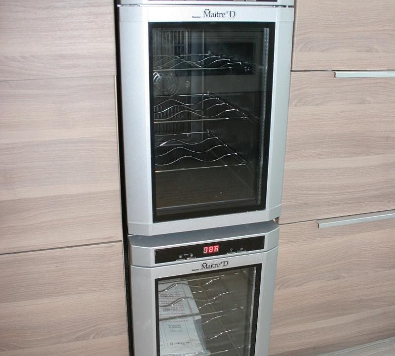 Kitchen wine cooler