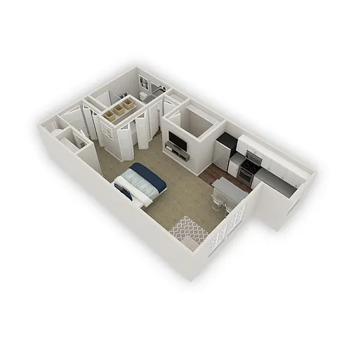 Floor plan Jamestown