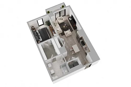 Floor plan 1B09