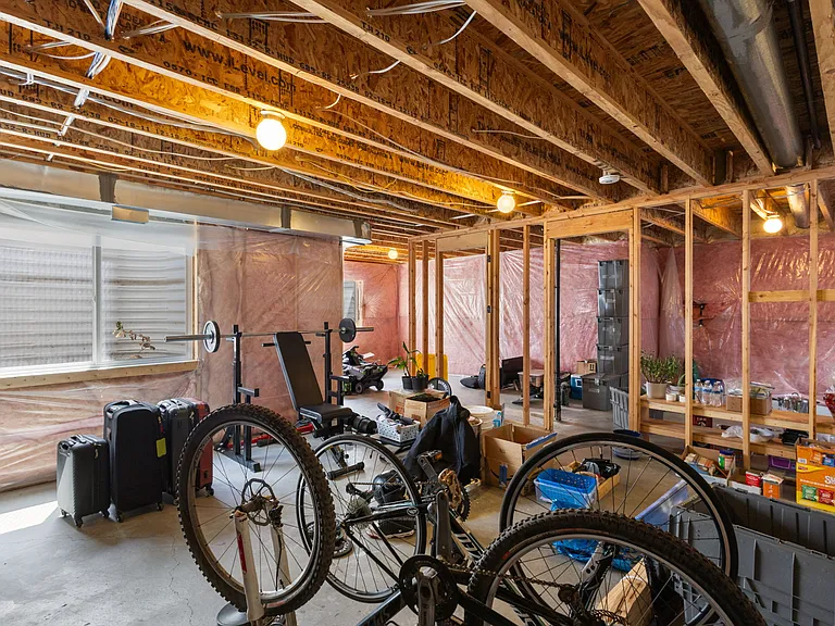 Unfinished basement
