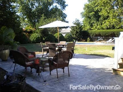 Stamped Pavement Patio